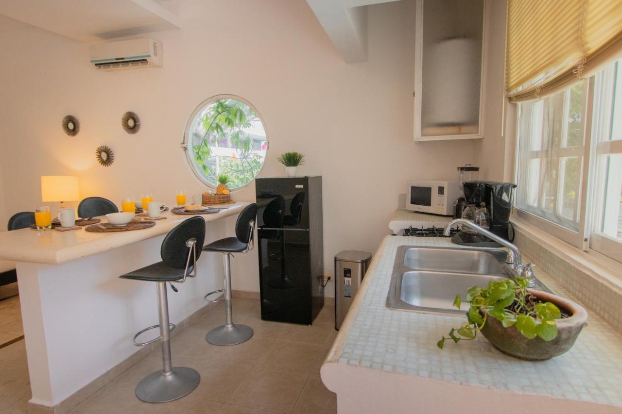 Nasim Condo Hotel Con Acceso Beach Club Gratis, Metros 5Th Avenida Playa del Carmen Bagian luar foto