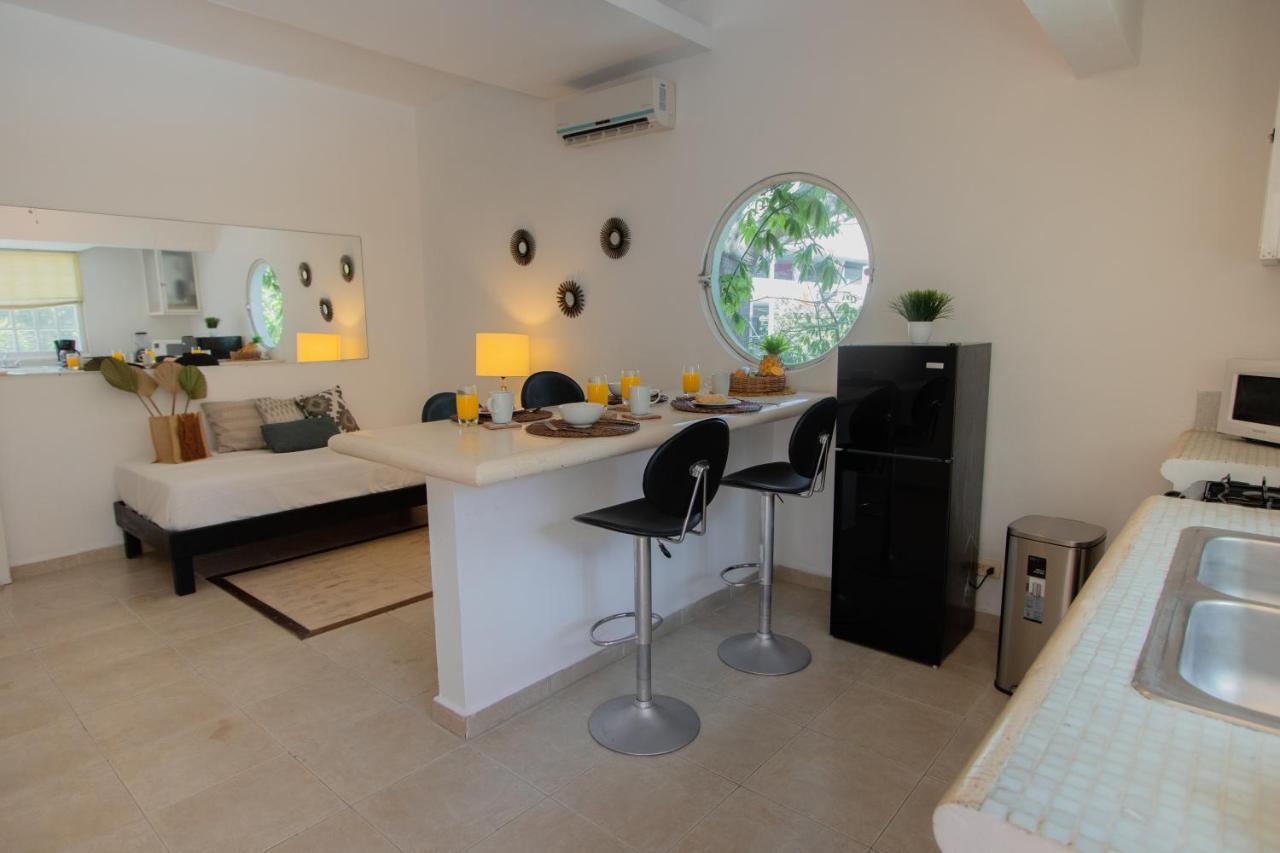 Nasim Condo Hotel Con Acceso Beach Club Gratis, Metros 5Th Avenida Playa del Carmen Bagian luar foto