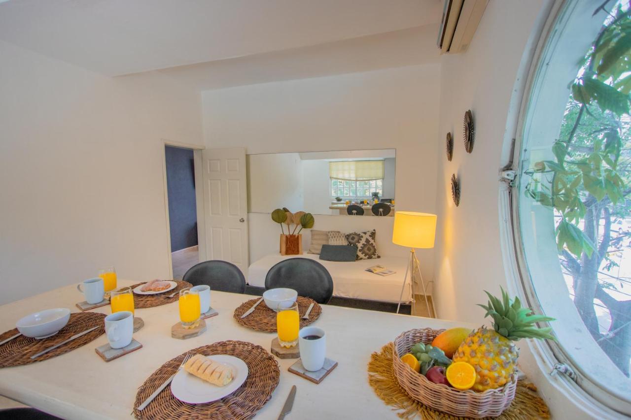 Nasim Condo Hotel Con Acceso Beach Club Gratis, Metros 5Th Avenida Playa del Carmen Bagian luar foto