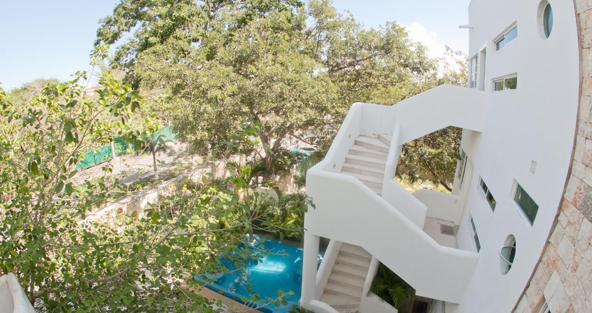 Nasim Condo Hotel Con Acceso Beach Club Gratis, Metros 5Th Avenida Playa del Carmen Bagian luar foto